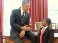 Kid President meet real President of the US 