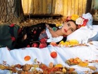 Kristi Kipshidze as Frida Kahlo – Georgian Exhibition in St. Petersburg 