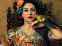 Monica Bellucci Gets Flowery For Harper’s Bazaar 