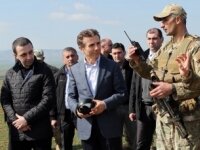 Ivanishvili and Interior Minister attend military trainings 