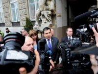 Saakashvili’s broken hand and significant interest of Polish media to his visit