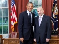 Georgian ambassador gives credentials to Barack Obama 