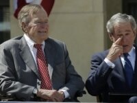 George W Bush moved to tears at dedication of library 