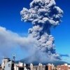 Volcano covers Japanese city in ash