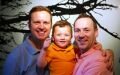 Adopted by Facebook: 2 dads and a mom share a child via social media 