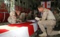 Fallen Georgian soldiers were paid respect in Afghanistan