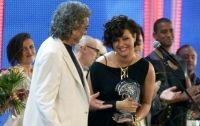 Toto Cutugno sang specially for Salome Katamdze at Jurmala award ceremony 