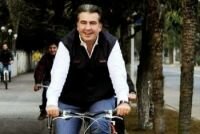 ‘Look at him riding that bike, he is just crazy’ – Mikheil Saakashvili speaks about people’s opinion 