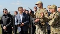 Ivanishvili and Interior Minister attend military trainings 