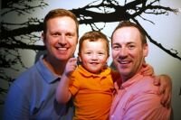 Adopted by Facebook: 2 dads and a mom share a child via social media 