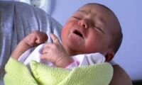 Baby born on Kolmeurneoba Square in Tbilisi 