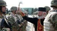 Georgian soldiers are leaving for Afghanistan