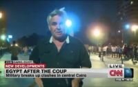 Egyptian military takes CNN camera during live reporting 